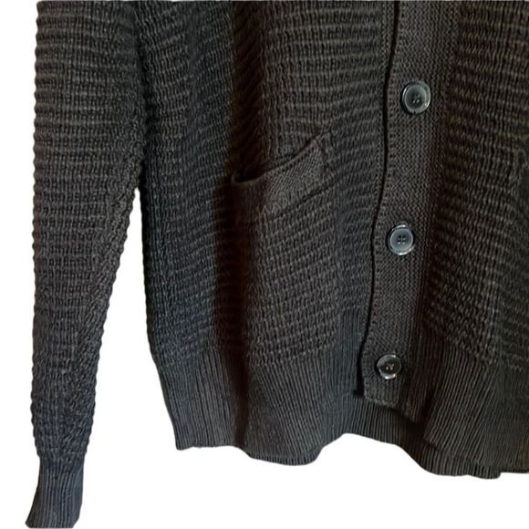 Calvin Klein dark brown cocoon cardigan - Picture 8 of 11